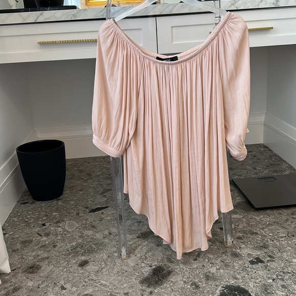Smythe Pale Pink Gypset Blouse - Small - Picture 4 of 5